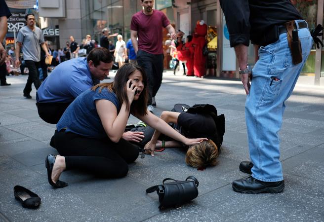  Impactante video de sobreviviente argentino en múltiple atropello en Times Square