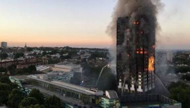  12 muertos y numerosos desaparecidos deja incendio en torre Grenfell de Londres