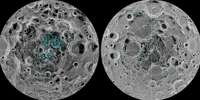  Científicos confirman la existencia de hielo en la Luna