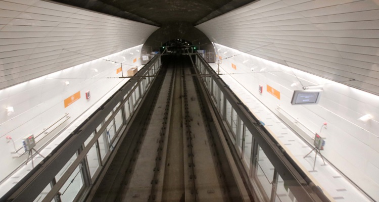  Línea 3 del Metro muestra un 96% de avance y prepara su apertura al público