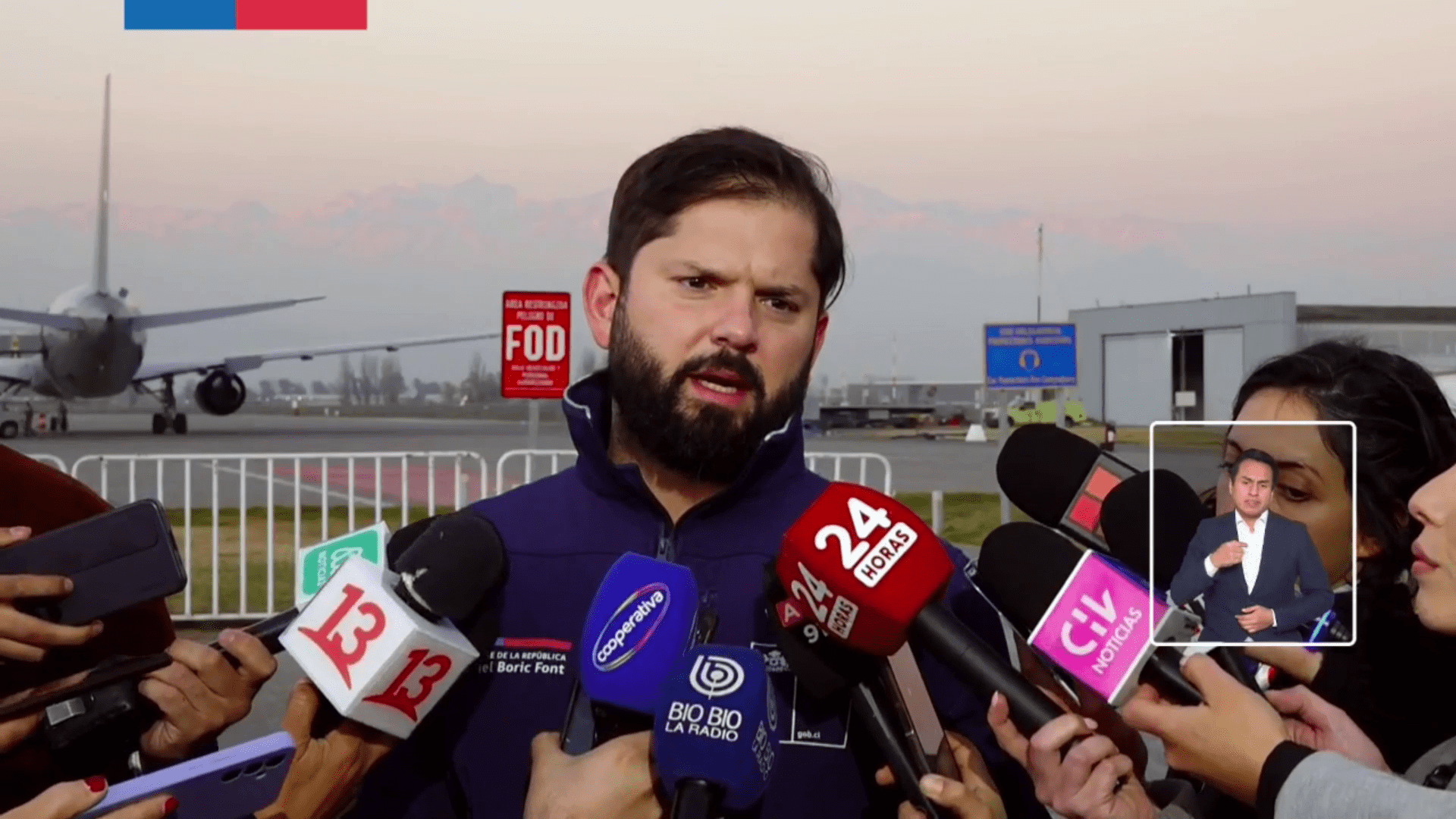 Presidente Boric condena tiroteo en Lampa y llama a la unidad contra el crimen organizado