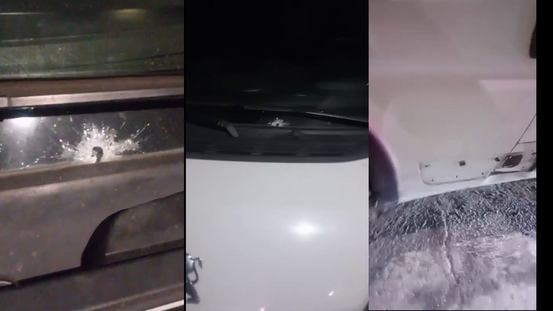 Violenta encerrona en San Bernardo: delincuentes dispararon a auto de las víctimas al ver que huían