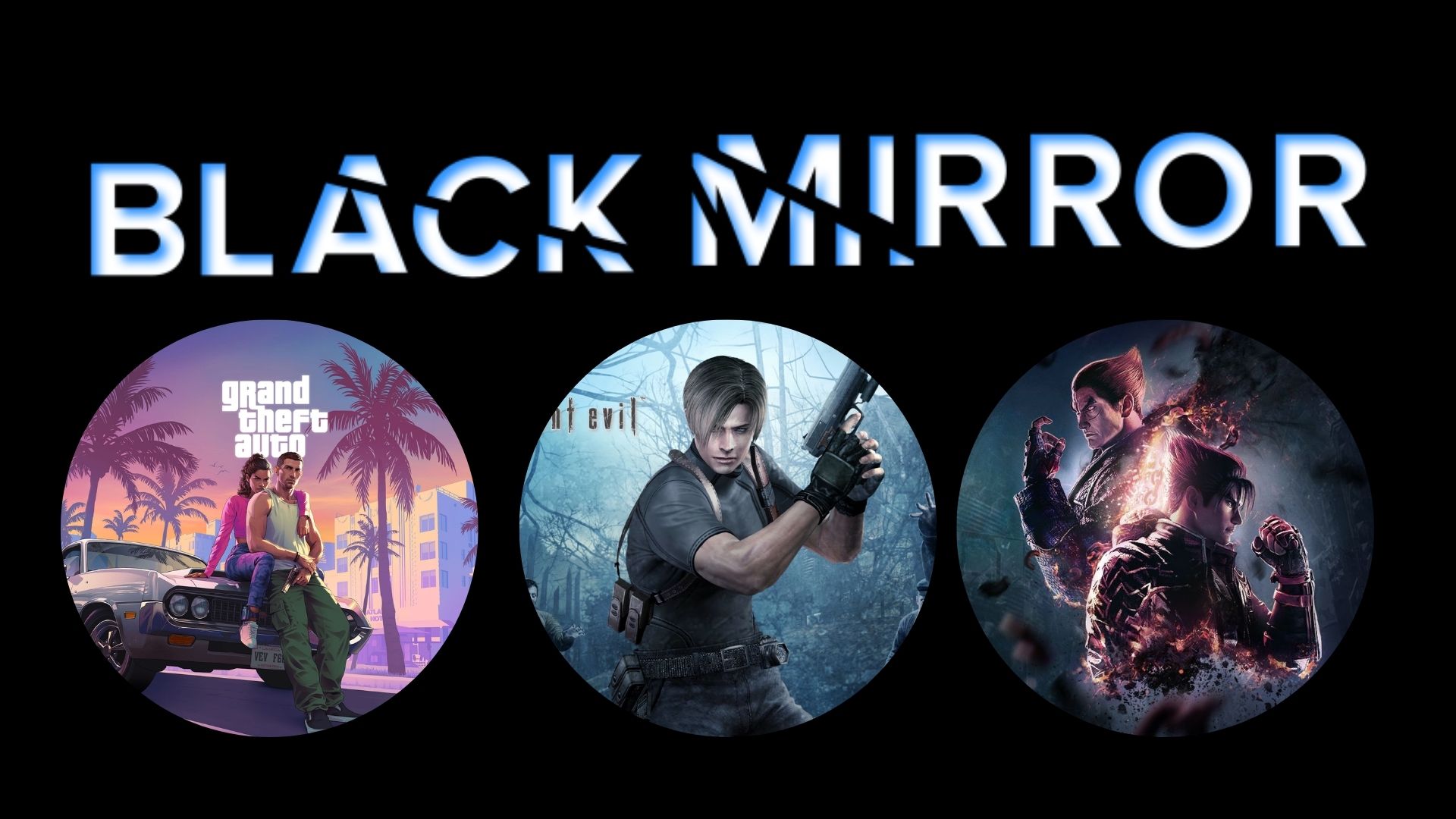 Grand Theft Auto, Resident Evil y Tekken inspiraron episodios clave de Black Mirror en Netflix
