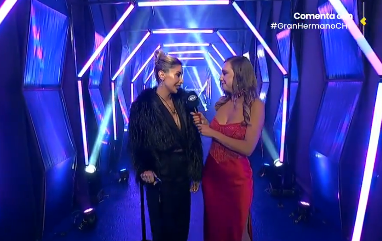 Camila Andrade y su tibio mensaje a Francisco Kaminski al ingresar a «Gran Hermano»