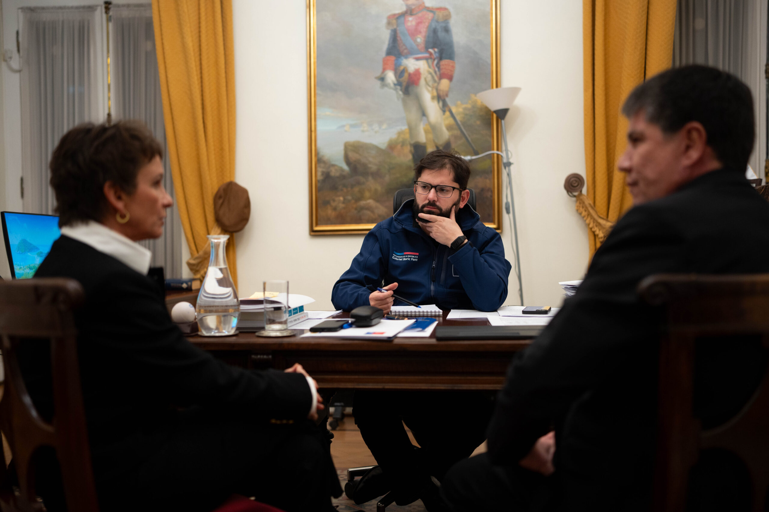 Boric tras reunión con Interior: «adelanté nueva sesión del gabinete Pro Seguridad»