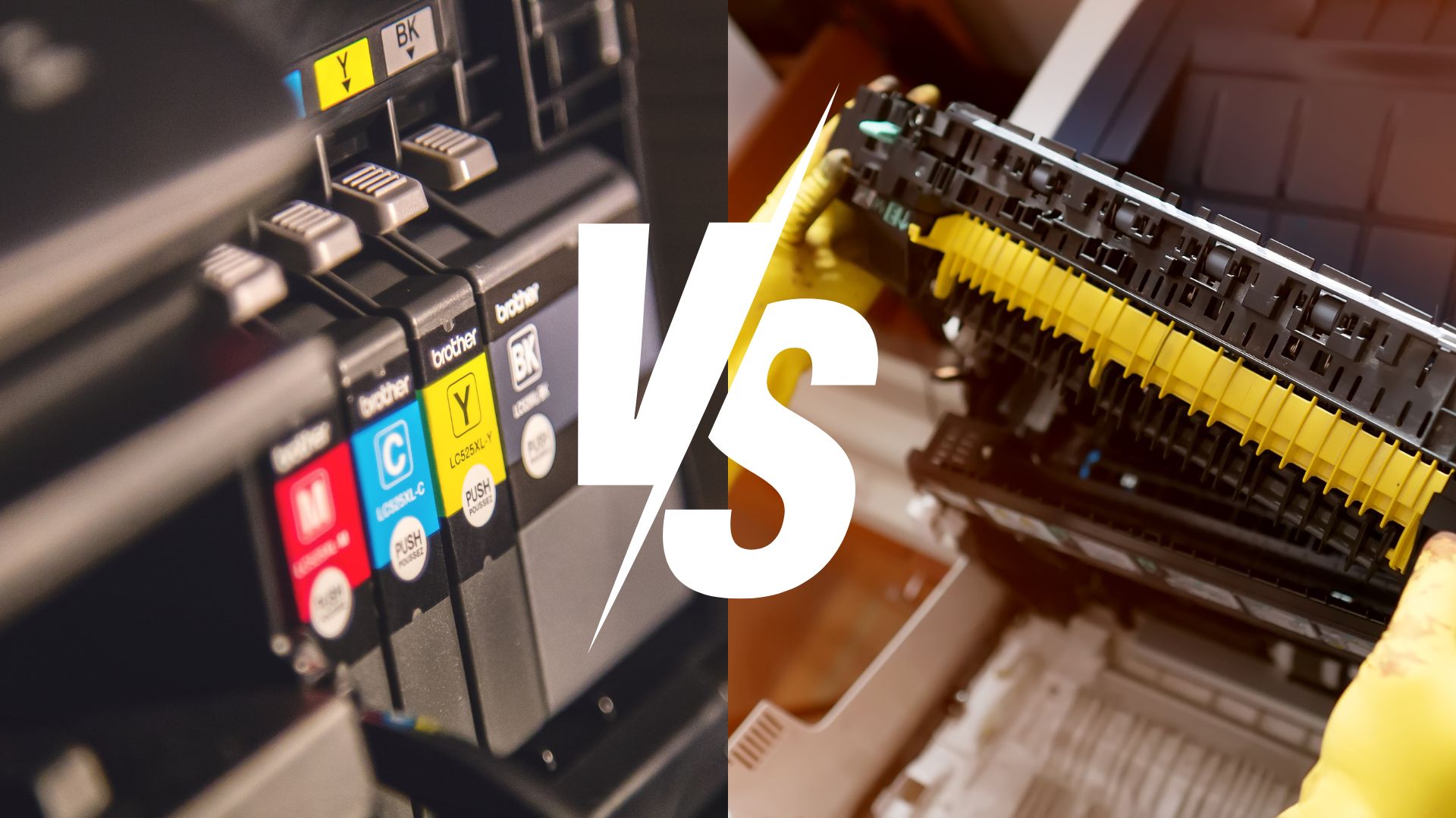 Impresoras de tinta vs. impresoras láser: diferencias, ventajas y desventajas