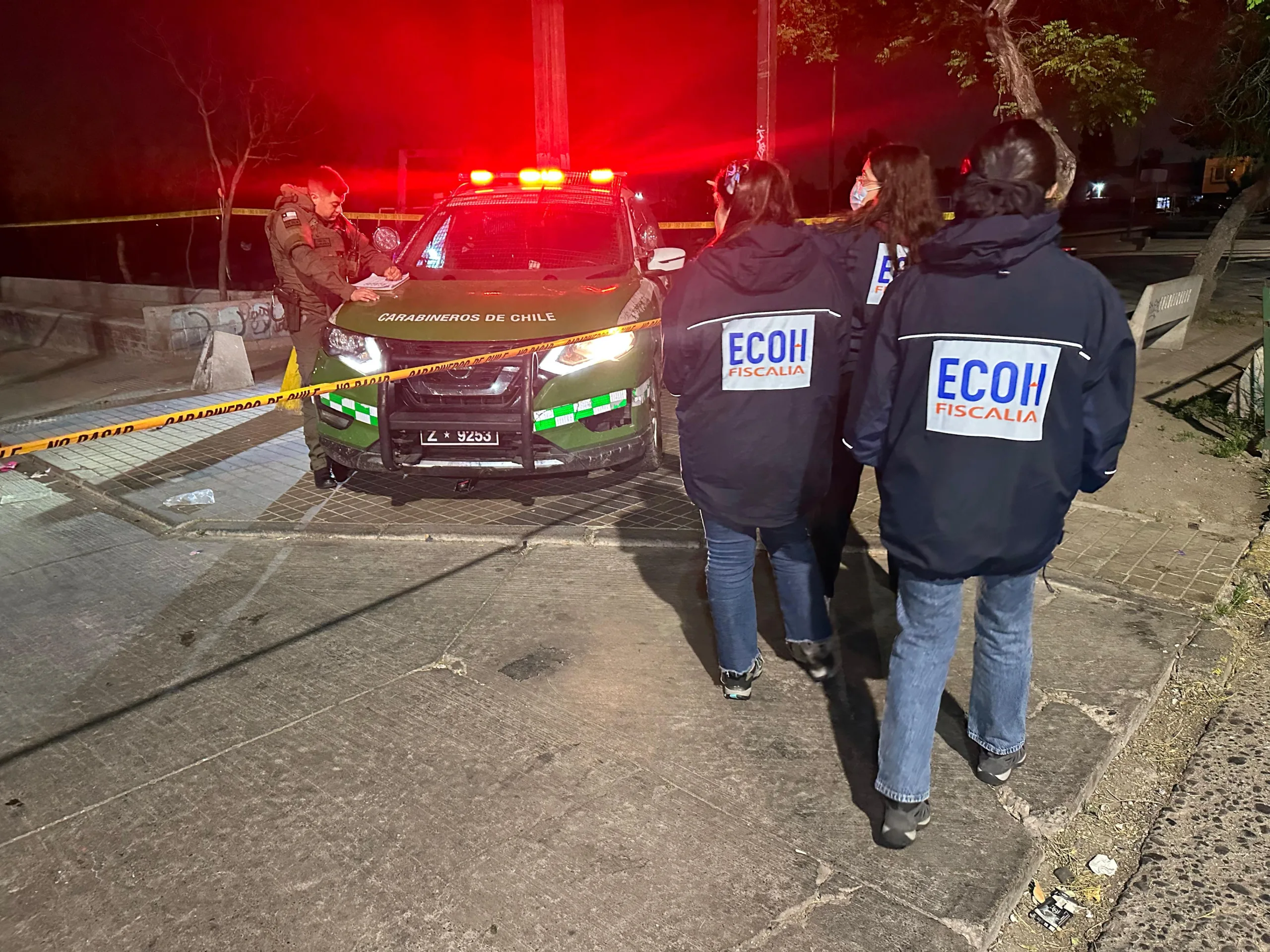 Hombre es acribillado a un costado del Santuario de Lo Vásquez