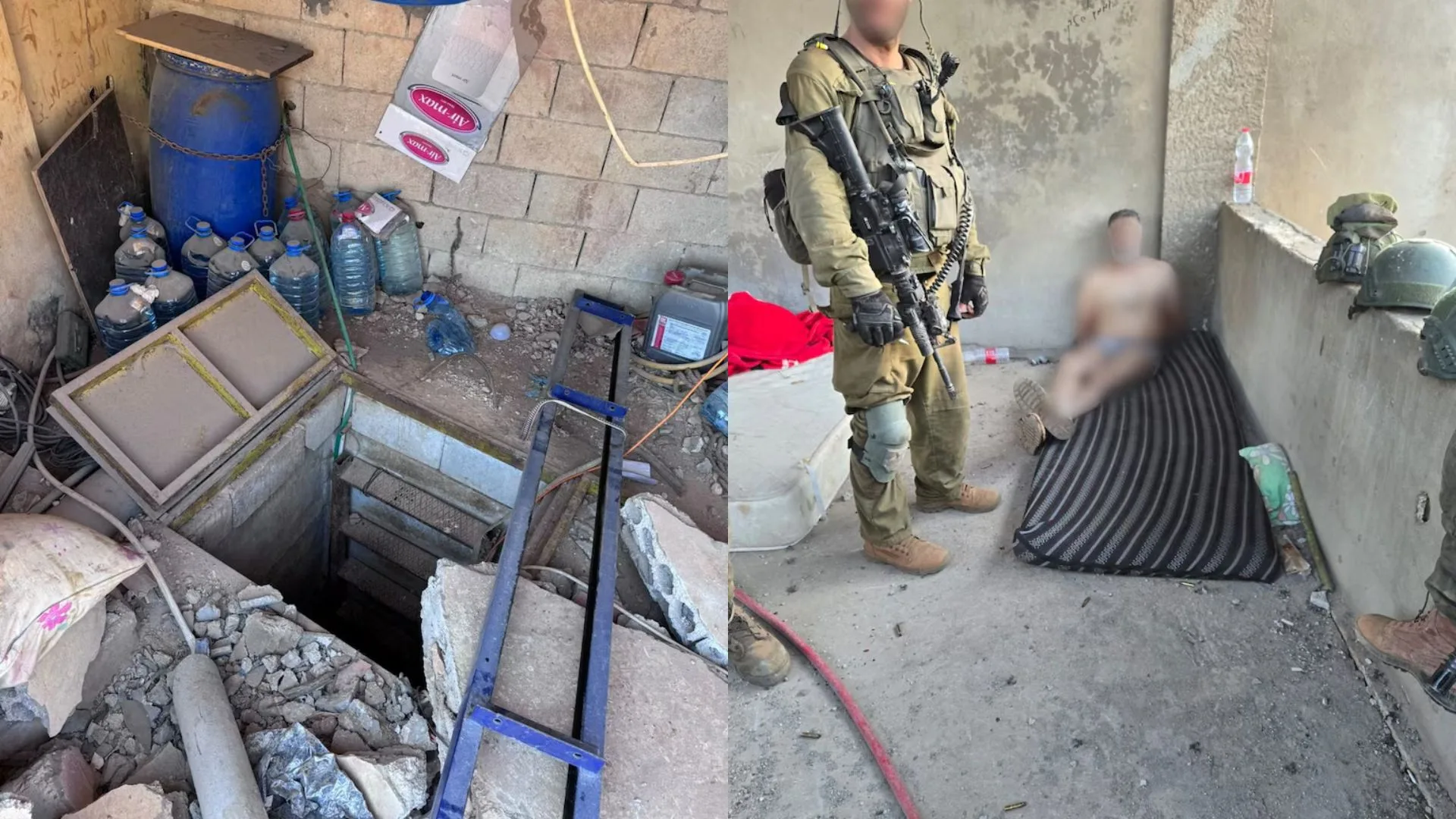 Israel captura a militante de Hezbollah en túnel subterráneo en el sur del Líbano