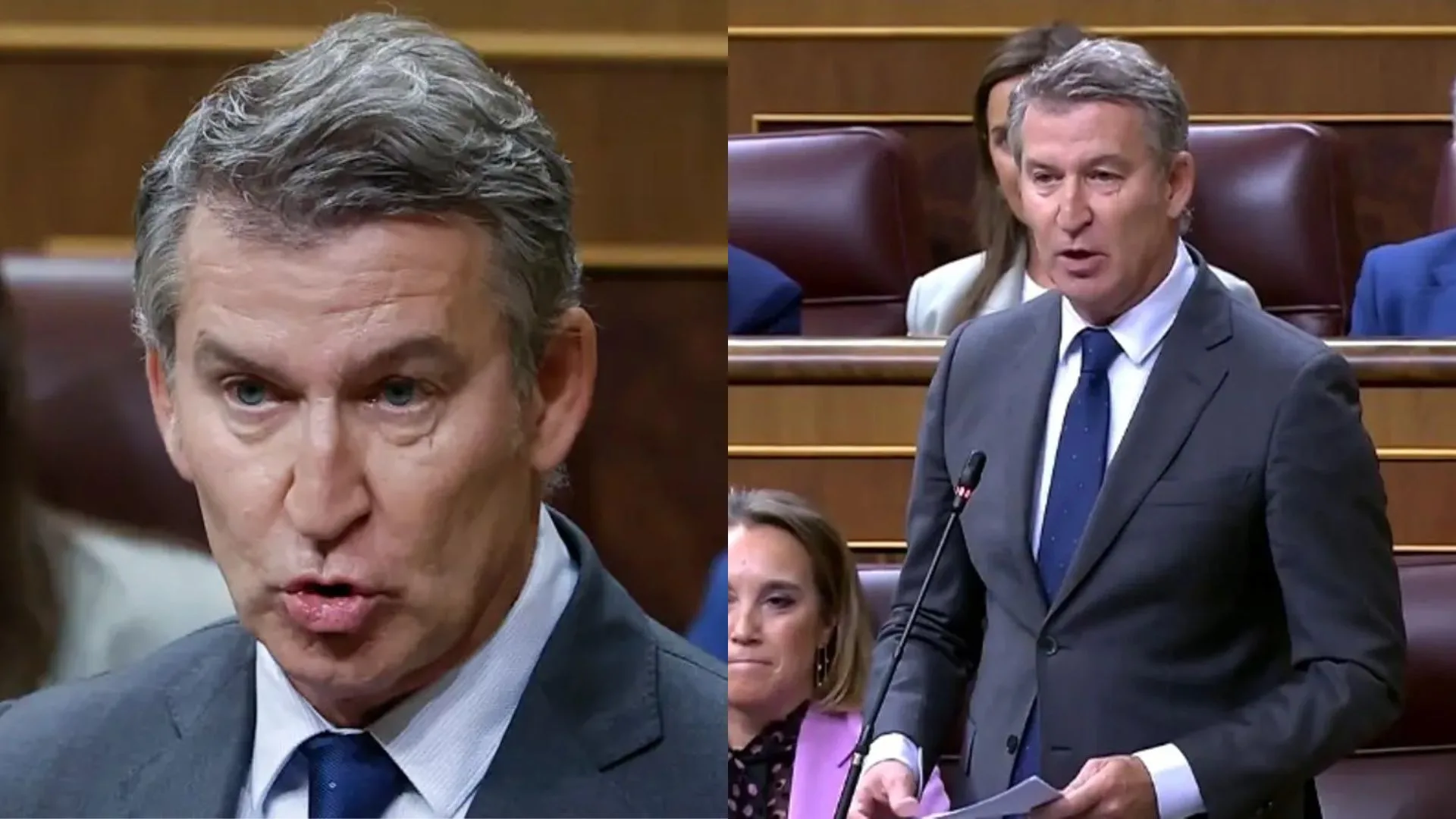 Alberto Núñez Feijóo luce una nueva imagen sin gafas tras operarse en Oviedo