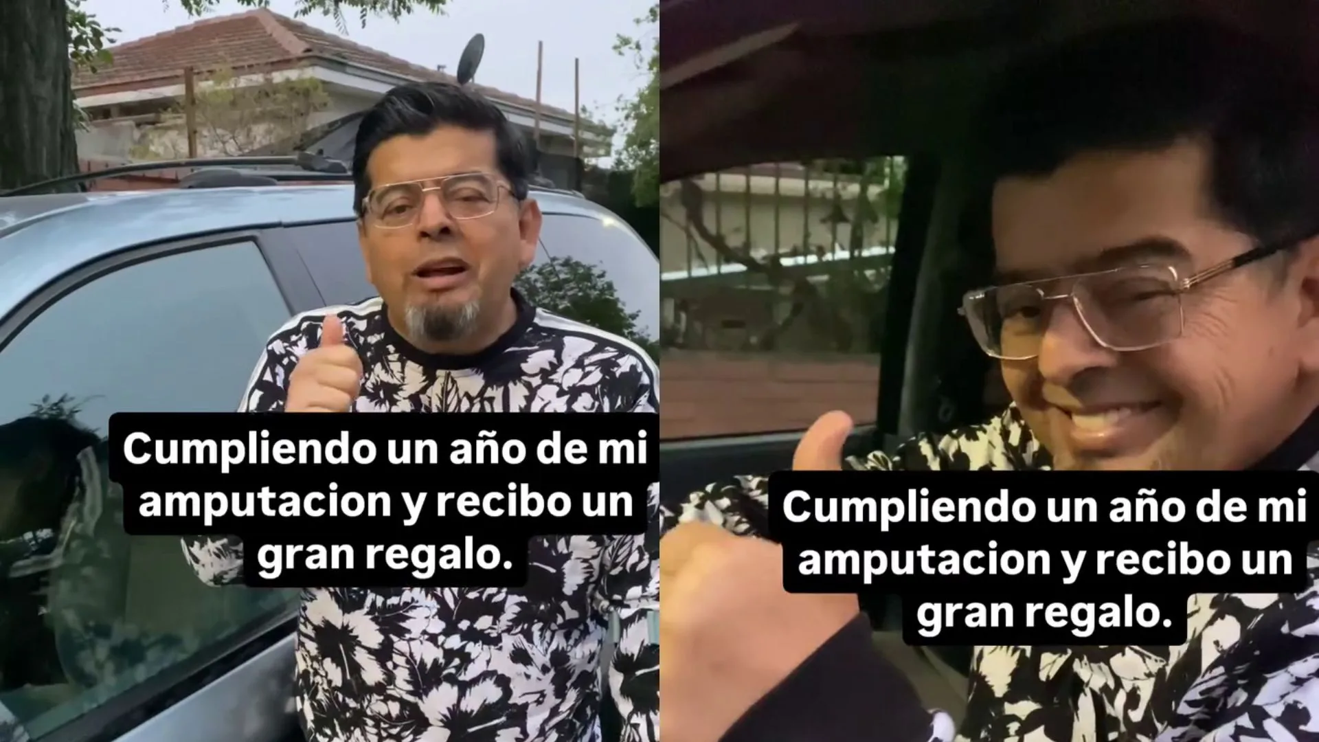 Mauricio Medina «El Indio» recibe un sorprendente regalo a un año de su compleja operación