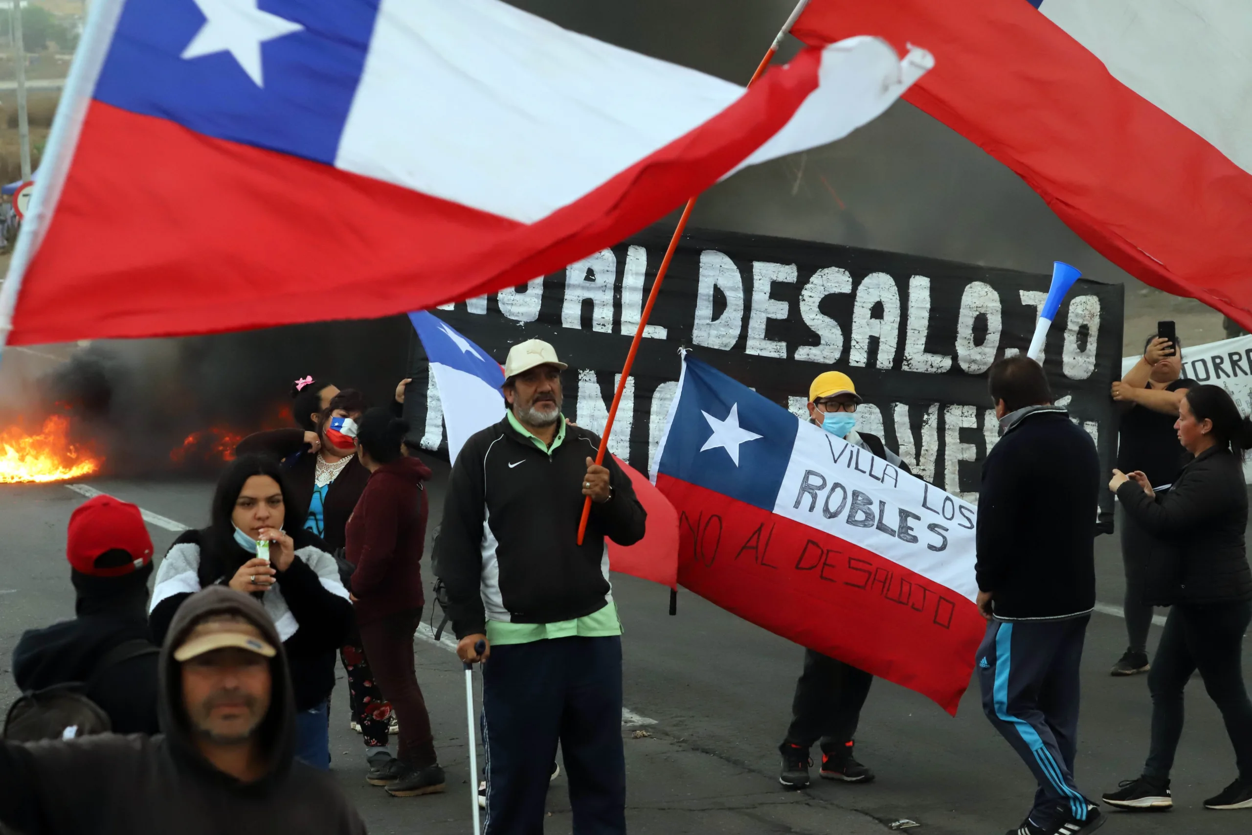 Gobierno solicita prórroga de un año para desalojar megatoma en San Antonio