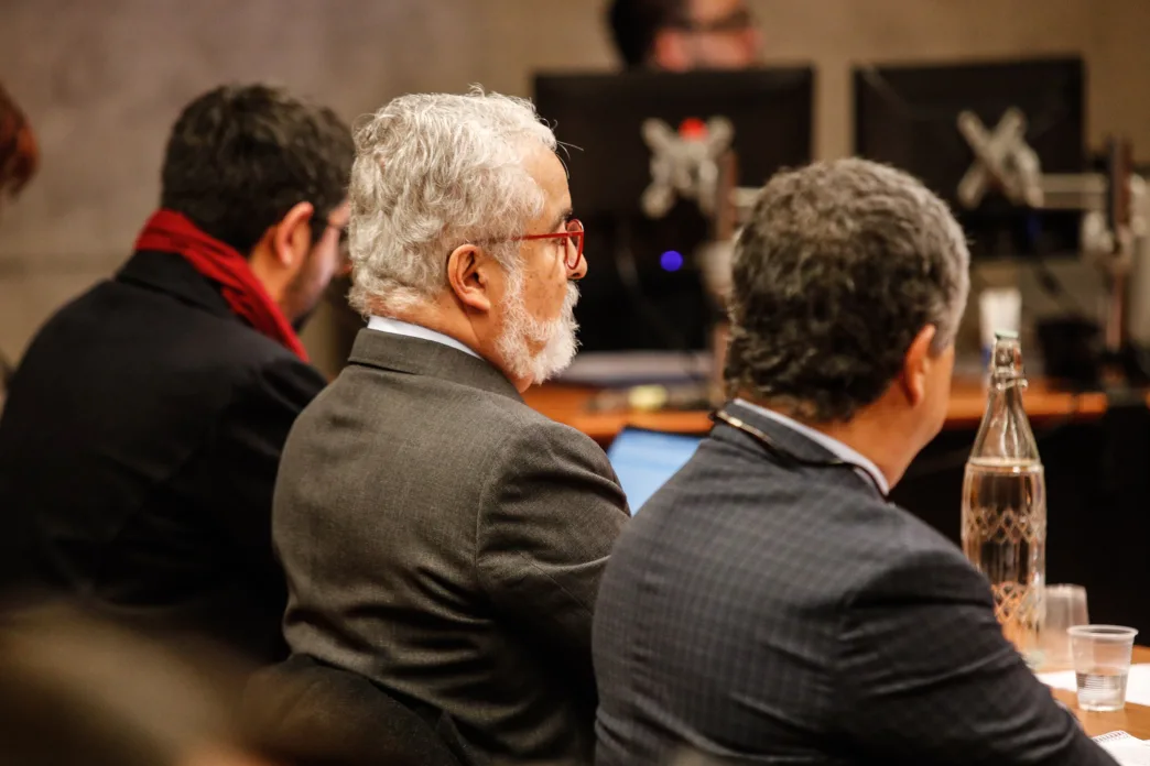 Quinto día de Audiencia de formalización de los abogados Luis Hermosilla y Leonarda Villalobos, en el marco del llamado caso Audios.